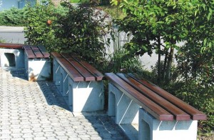banc plastique recyclé