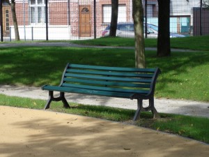 banc plastique recyclé