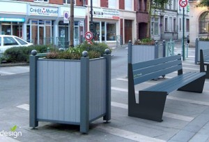 banc plastique recyclé