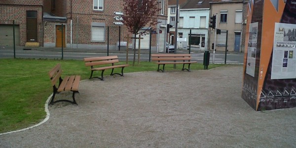 banc plastique recyclé