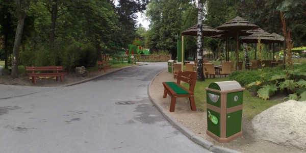 banc plastique recyclé