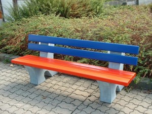banc enfant plastique recyclé