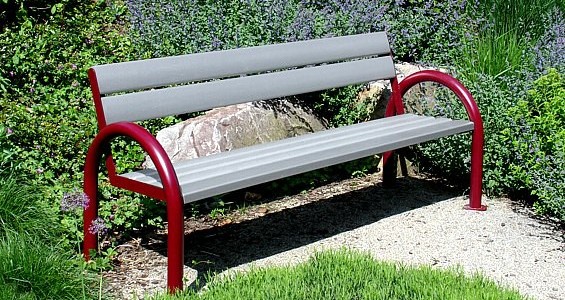 banc plastique recyclé
