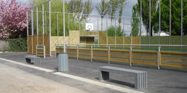 banc plastique recyclé