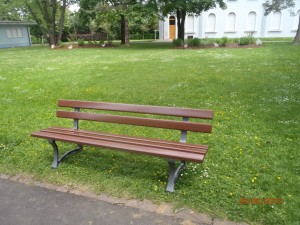 banc plastique recyclé