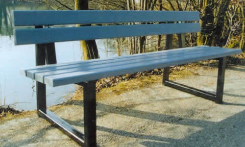 banc plastique recyclé
