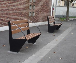 banc plastique recyclé