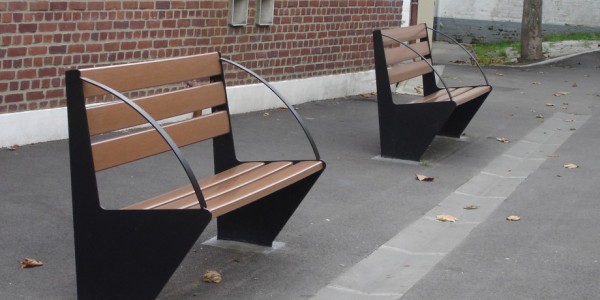 banc plastique recyclé