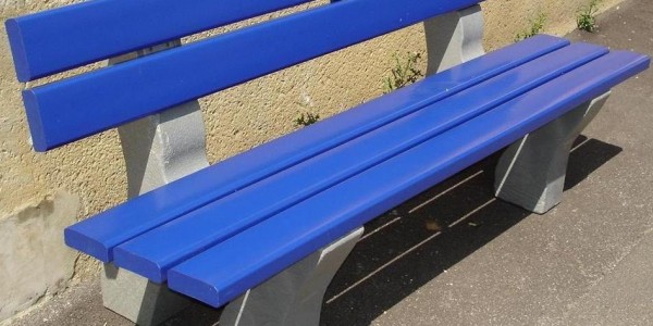 banc plastique recyclé