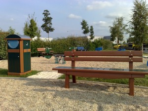 banc plastique recyclé