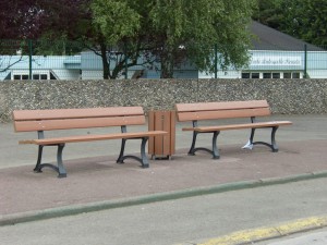 banc plastique recyclé