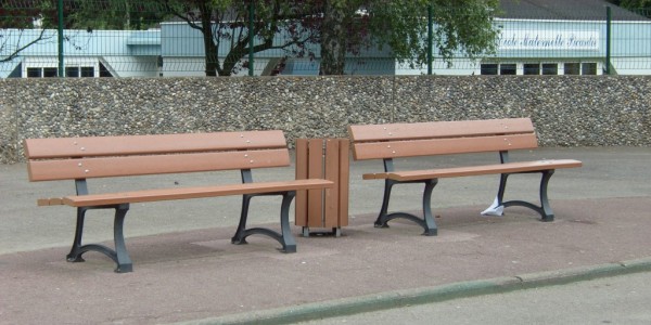 banc plastique recyclé
