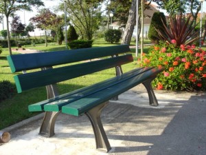 banc plastique recyclé