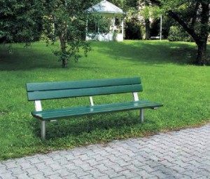 banc plastique recyclé