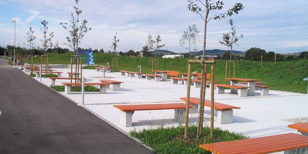 banc plastique recyclé