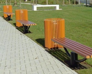 banc plastique recyclé