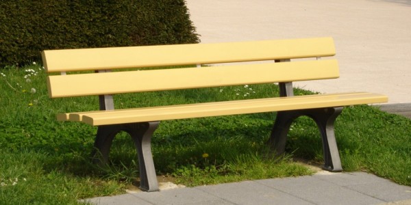 banc plastique recyclé