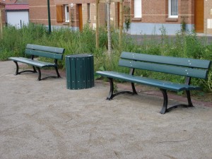 banc plastique recyclé