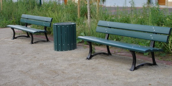 banc plastique recyclé