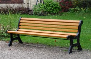 banc plastique recyclé