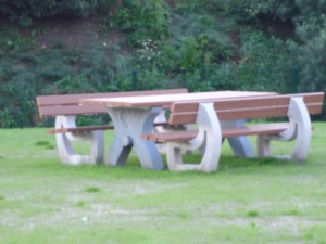 banc plastique recyclé