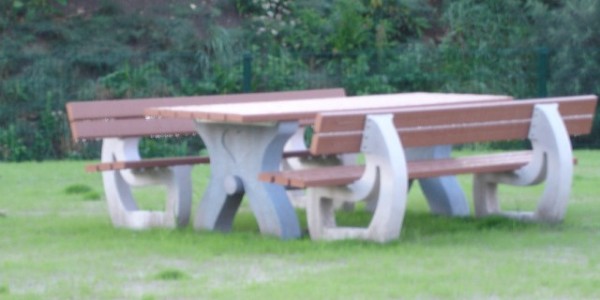 banc plastique recyclé