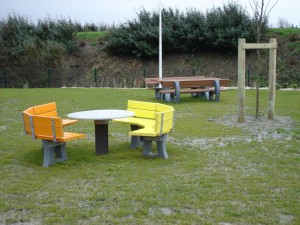 banc plastique recyclé