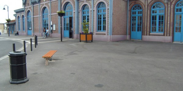 banc plastique recyclé