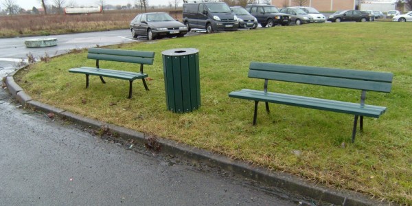 banc plastique recyclé