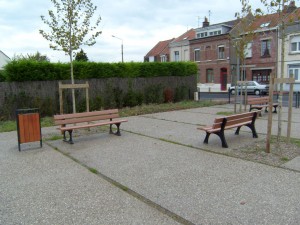 banc plastique recyclé