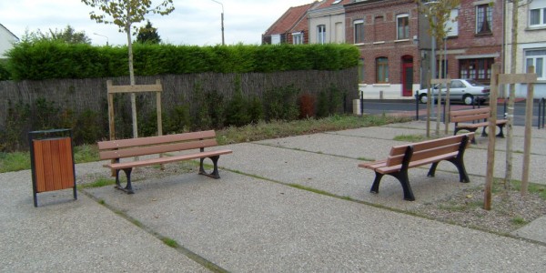 banc plastique recyclé