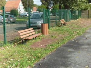 banc plastique recyclé