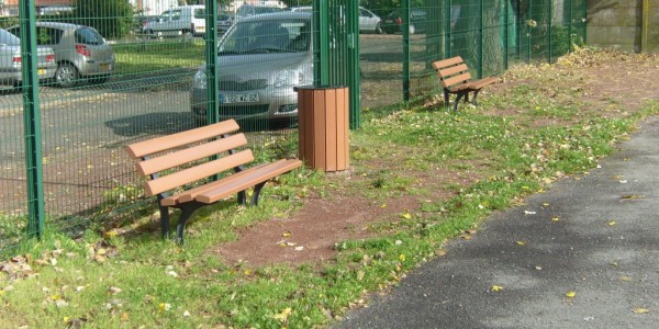 banc plastique recyclé