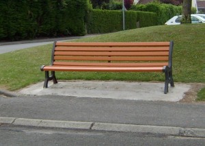 banc plastique recyclé