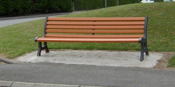 banc plastique recyclé
