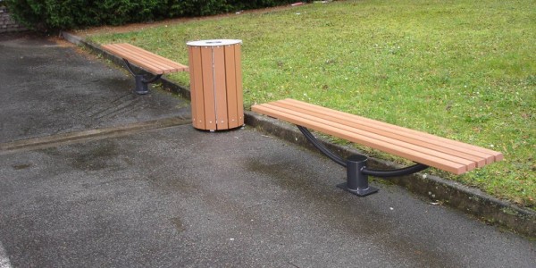 banc plastique recyclé