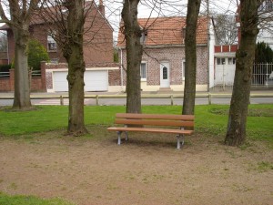 banc plastique recyclé