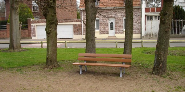 banc plastique recyclé