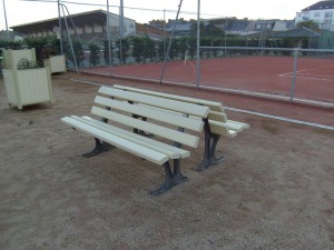 banc plastique recyclé