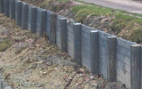 Bordure plastique recyclé