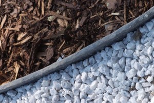 Bordure plastique recyclé