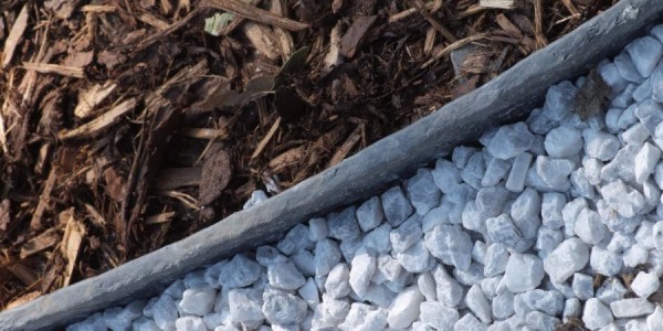 Bordure plastique recyclé