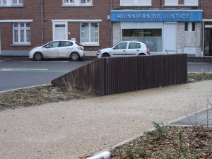 Bordure plastique recyclé