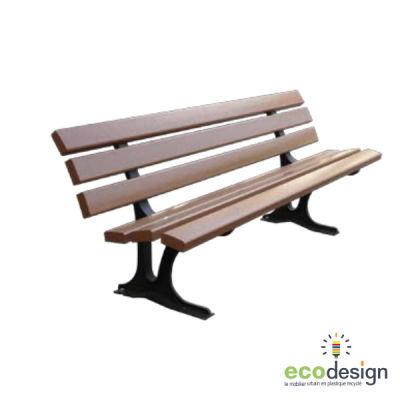 banc plastique recyclé