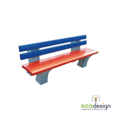 banc plastique recyclé