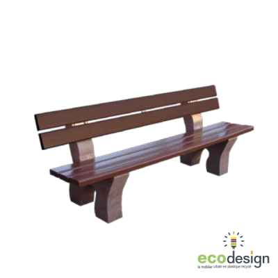 banc plastique recyclé