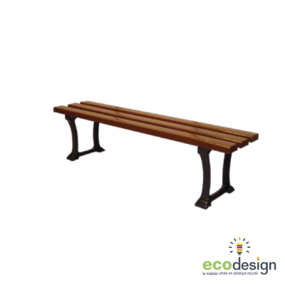banquette plastique recyclé