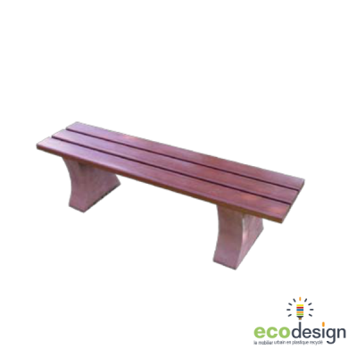 Banquette plastique recyclé