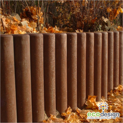 Mur soutènement plastique recyclé