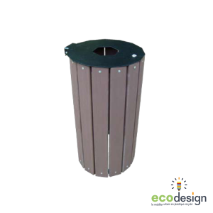 poubelle plastique recyclé